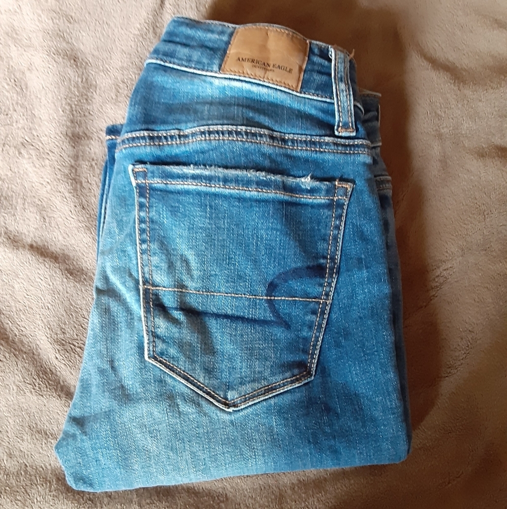 American eagle high rise jegging size00 regular